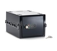 Lockabox Mini Plus™ | Small Lockable Box with Combination Lock & Access Key (3L) | Mini Storage Lock Box for Medicines, Snacks & Phones | External Size 22.3 x 15.4 x 12 cm (Jet)