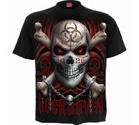 Lockdown 2020 T-Shirt Spiral Direct Black S