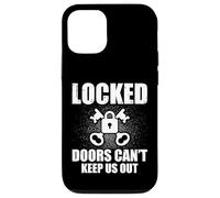 Locked Doors Can't Keep Us Out Funny Locksmithing Locksmith Case for iPhone 12/12 Pro