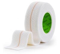 Locked In Sports Tape Non-Tear EAB, White Elastic Adhesive Bandage, 2.5cm x 4.5m Single Roll, Finger, Thumb, Wrist, Ankle, Rugby, Gym & First Aid Tape (White,2.5cm,Single Roll)