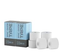 Locked in Zinc Oxide Tape 3.8cm x 13.7m - High-Performance Athletic & Medical Tape for Joint Support, Blister Protection & Aftercare - Strong Hold, Skin-Friendly, Sweat-Resistant & Easy Tear (6)