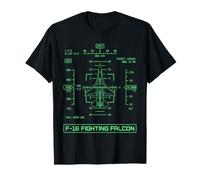 Locked On F-16 Fighting Falcon Jet Lover T-Shirt