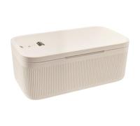 Locked Storage Box - PP 23.9x13.1x9cm | Phone Storage Lock Box with Combination Ļock, Portable Container for Medicine, Food, Documents, Travel, Dorm, Garage, Airplane, Train | Combination Lock Phone C