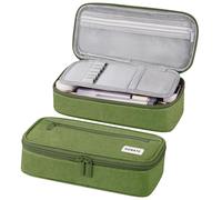 Lockenstab Large Pencil Case Canvas for Women & Men(Green)