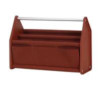 Locker Box Organiser Brick red one size