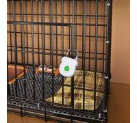 Locker Lock, Keyless Security Lock, Waterproof Fingerprint Rechargeable Padlock for Garage Gate Shed Travel Wardrobe Cabinet