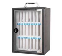 lockers， Slot Locking Cell Phone Safe Deposit Box Rechargeable Edge heat sink design Easy to use Suitable for offices schools(24-bit)