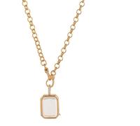 Locketique Necklace, Locketique Timeless Lockets, Holyhandsproject Crystal Glass Pendant Locket with Clover, Cross, Paw, All a Girl Needs, Always by My Side(Style A_Without Accessories)