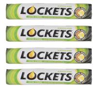 Lockets Extra Strong Lozenges with Menthol & Eucalyptus - 4 Pack (41g Each)