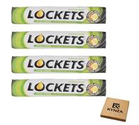 Lockets Extra Strong Throat Sweets 4 x 41g Multipack | Menthol Lozenges with Liquid Centre | Cooling Relief for Dry, Tickly Throat | Fresh Breath & Everyday Comfort | No Artificial Colours