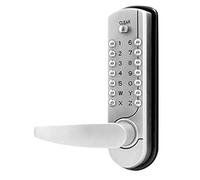 LOCKEY 7300 Lever Handle Digital Lock With Easy Code & 8mm Spindle - With 8mm spindle