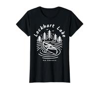 Lockhart Lake New Brunswick Canada Value Graphic T-Shirt, Women, Black, S