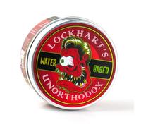 Lockhart’s Unorthodox Water-Based Goon Grease - Handcrafted Water-Based Pomade for Men - Strong Hold, Medium Shine - Easy Wash Out - Spicy Goon Scent (3.4oz)