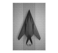 Lockheed F117 Nighthawk Vivid Wooden Jigsaw Puzzle for Adults, 300 PCS