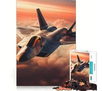 Lockheed Martin F Jets 1000 Piece Puzzle For Adults Mental Sharp Serene Game Home Activity Santa Surprise (38x52cm)