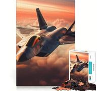 Lockheed Martin F Jets 1000 Pieces Puzzles for Adults Mind Logic Bright Detail Family Game Birthday Art Gift (38x26cm)