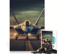 Lockheed Martin F Raptor 1000 Piece Jigsaw Puzzle for Teenagers Sharp Logic Home Fun Family Pastime Room Accent (38x26cm)