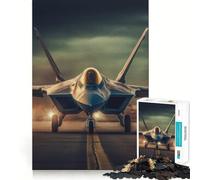 Lockheed Martin F Raptor 1000-piece Puzzle for Teenagers Recall Power Clear Color Family Activity Perfect Decor (38x52cm)