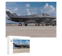 Lockheed Martin F35 Jet Adult Picture Puzzle, 300 PCS for Shared Table Time