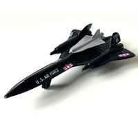 Lockheed Martin SR-71 Blackbird American Aircraft Model Diecast Motormax 1:100