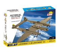 Cobi 5763 1:48 World War II P-38 LIGHTNING (H) Construction Kit 158 Pieces