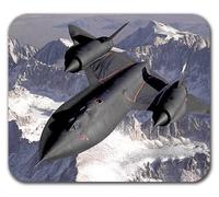Lockheed SR-71 Blackbird Aircraft U.S. Air Force Mouse Pad Mat