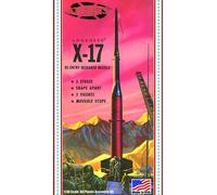 Atlantis Models Lockheed USAF X-17 Research Rocket 1:40 Plastic Model Kit