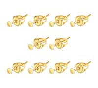 Locking Backings for Studs Functional Attachment with Locking Closure Ear Backs Stopper for Studs Ear Hooks Comfort Fit Earring Backs