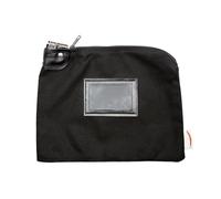 Locking Bank Bag Canvas Keyed Security Black by Cardinal Bag Supplies