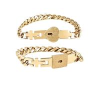 Locking Bracelets for Couples Unlocking Wrist Jewelry