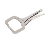 Locking C-Clamp 280mm 0-90mm Capacity - Sealey AK6827 New