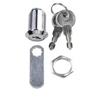 Locking Cam Lock for Drawer and Cabinet Includes 2 Keys, Perfect for Wood and Metal For Doors, Secure Your Belongings (25 mm)