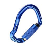 Locking Carabiner | 23KN Automatic Locking Hooks, Metal Climbing Clip, for Ropes Hammocks Pets Keychain Training Downhill Rope Hiking Camping Gym