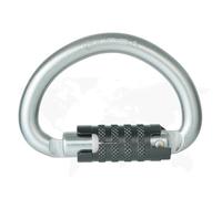 Locking Carabiner - Professional Safety Clip, Quick Spring Loaded Lock, Non Slip Rustproof Metal Alloy | High Load Bearing Capacity for Hiking Climbing Utility Hooks Securing Tents for Travel
