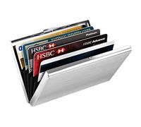 - Locking Card Holder - ROUST CASE CATOLE ECCHITY CARD MONEGNO CASE | Antimagnetic wallet made in aluminum alloy for men women trading for holidays for the