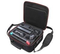 Locking Carry Case for Nintendo Switch Hardshell Deluxe Bag w/ Anti-theft TSA Combination Lock (Blue)