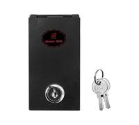 Locking Cash Box - Metal, 11x5.8x1.6cm Mini Money Safe Portable Bank | Key Lock Secure Coin & Cash Storage Box, Pocket Saver Organizer For Home, Office, Travel, Gambling Winnings