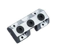 Locking Clamp for Guitar, Behind the Nut, with Screws BLACK Chrome Gold CNC Processing(CR)