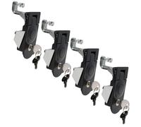 Locking Compression Trigger Latch Lock Catch Keyed Alike 29-45mm Grip 4pc