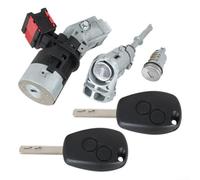 Locking Cylinder with 2 Keys for Opel Movano B, for RENAULT Master III, Trafic II, for CLIO III, for KANGOO II 2008-2010+, Door Lock Replacement