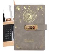 Locking Diary - A5 Planning Notebook With Secure Lock | Private Journal & Note Taking Diary | Hardcover Writing Notebook For Adults, Teenagers, Students, Writers, Freelancers, Travel, Home And Office
