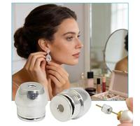 Locking Earring Backs - 2PCS Secure Comfort Fit Jewelry Accessories for Stable Hold | Earrings Backs Replacements | Earring Back Lifters for Stud Earrings Daily Wear Safety Support and Backup Use