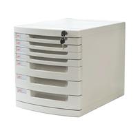 Locking File Cabinet nizer Box - 5-Layer Document Storage Drawer with Key for Office & Home A4 Letter Archive Storage for Invoices & Finance Management