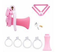 Locking Fixed Exercise Bracket core Muscle Group Exercise cage+Two-Way Elastic Band with 4-Ring A148 (08)