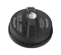 Locking Gas Cap, 05278655AB ABS + Rubber Fuel Tank Cap Lock Gas Cap Lock with Keys for Liberty for