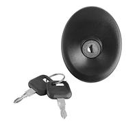 Locking Gas Cap, Fuel Diesels Locking Cap Cover with 2 Keys Fuel Tank Caps Fuel Locking Cap Lock Fuel Filler Plug Replacement for 1994-2000