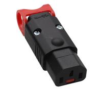 Locking IEC C13 LSZH Low Smoke Zero Halogen Rewireable Kettle Lead Plug End