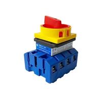 Locking Isolation Switch with Padlock Panel 100A 4 Pole 2 Position Conversion Rotary cam YMD11-100A/4P