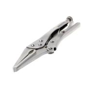 Locking-jaw Pliers Locking Pliers Long Nose Straight Jaw Lock Vise Grip Clamp Hand Tool 165mm(C)