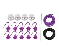 Locking Markers for Knitting Crochet Markers | 18x Crochet Locking Clips | Wire Holder Clips for Clothing, Hats, Running, Trouser Fasteners